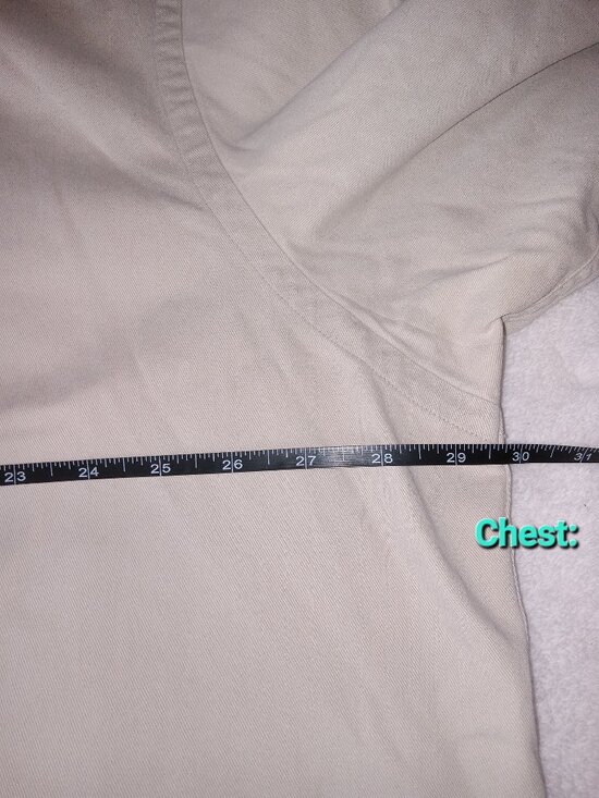 Vintage Ralph Lauren Button Up Shirt Mens XXL Khaki Blaire Pony 90s Preppy - Picture 12 of 14